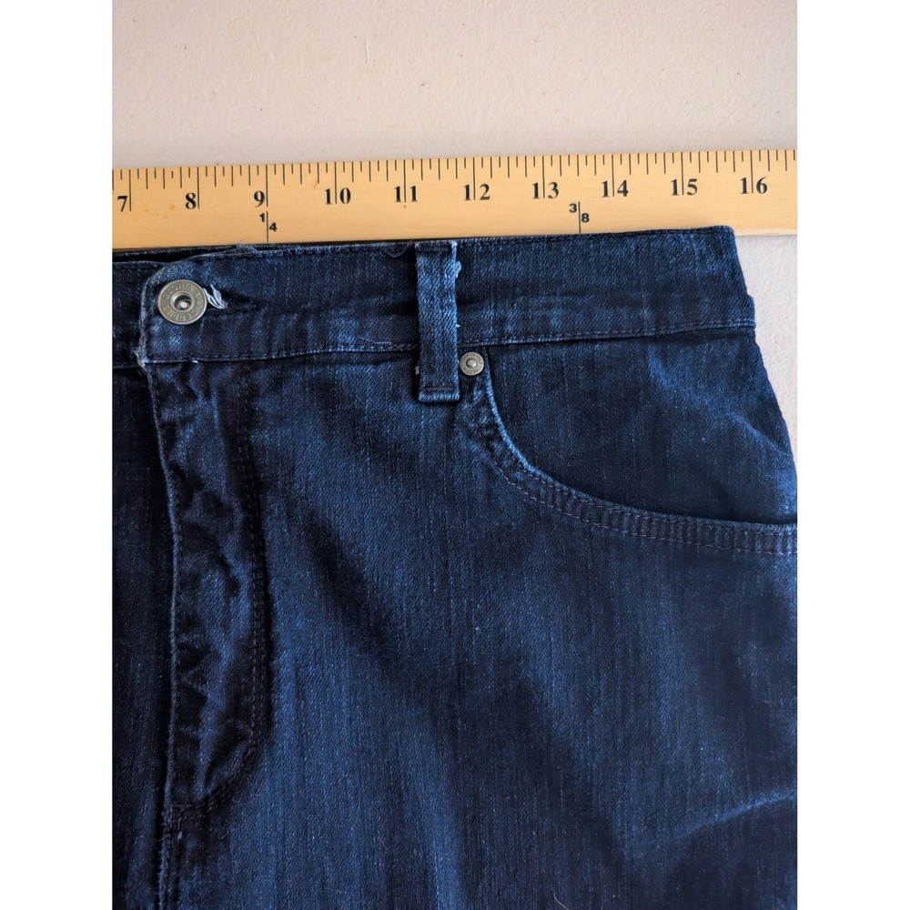 Gloria Vanderbilt Amanda High Rise Tapered Jeans Dark Wash Blue Womens Size 10L - Picture 3 of 13